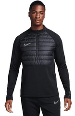 Nike Academy Therma-FIT Warrior Half Zip “Black” Soccer Top FB6816-010 Men Sz L