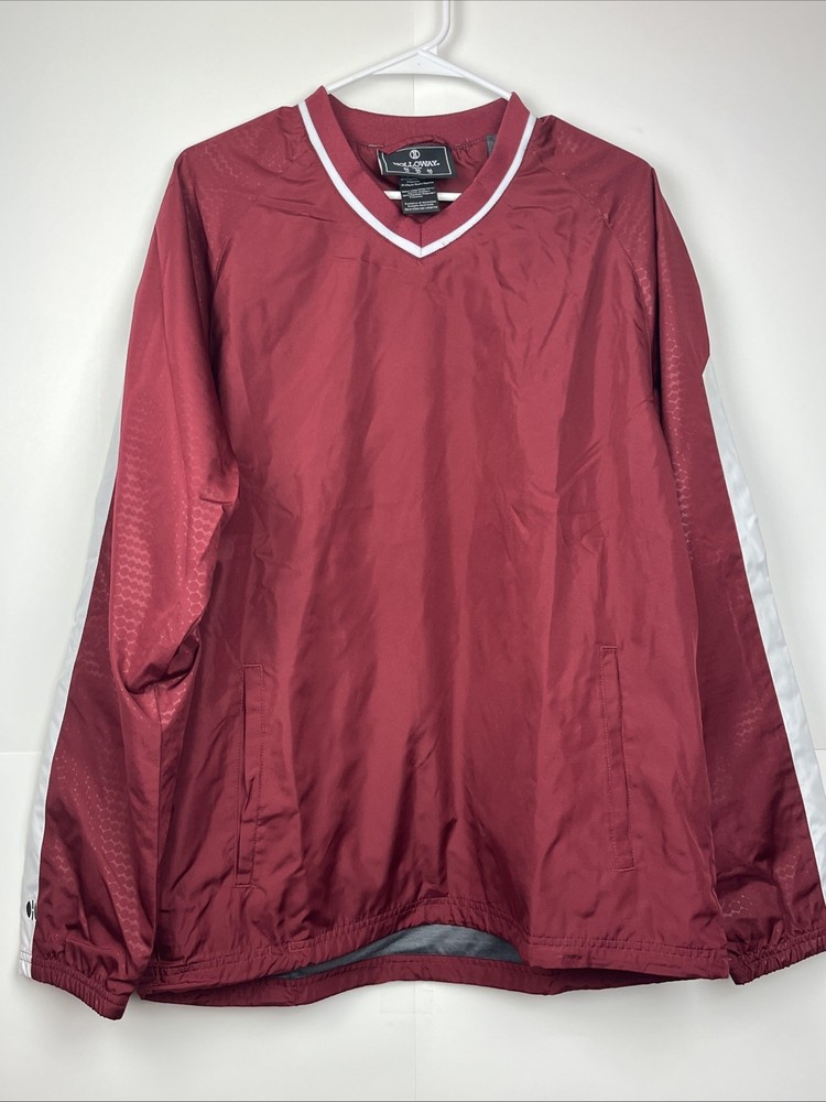 Holloway 229019 Men's V-Neck Long Sleeve Bionic Windshirt