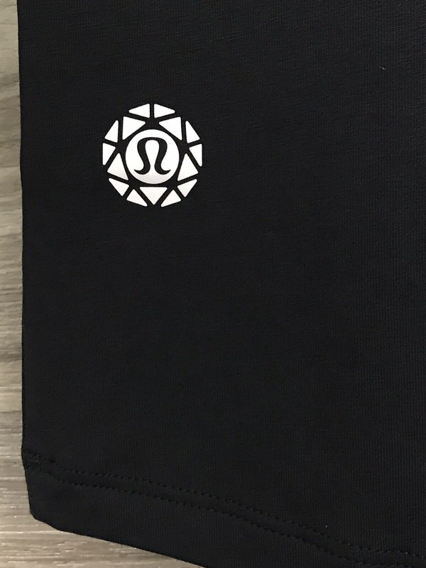 Lululemon 5 Year Basic Tee VITASEA Size M SeaWheeze 🦄⚡️ Reflective Black 00345 gallery