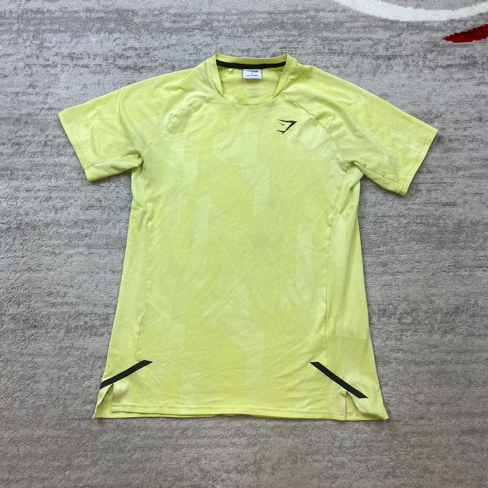 Gymshark Apex Shirt Small Green Performance Gym Workout Lifter Preppy Hiker Mens gallery
