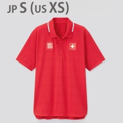 Roger Federer UNIQLO RF 2021 Tokyo Olympic Tennis Polo Shirt S Dry-EX Japan NEW