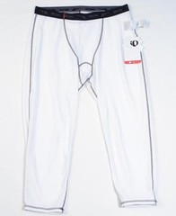 Pearl Izumi Pro Series White Transfer 3/4 Base Layer Pant Mens NWT