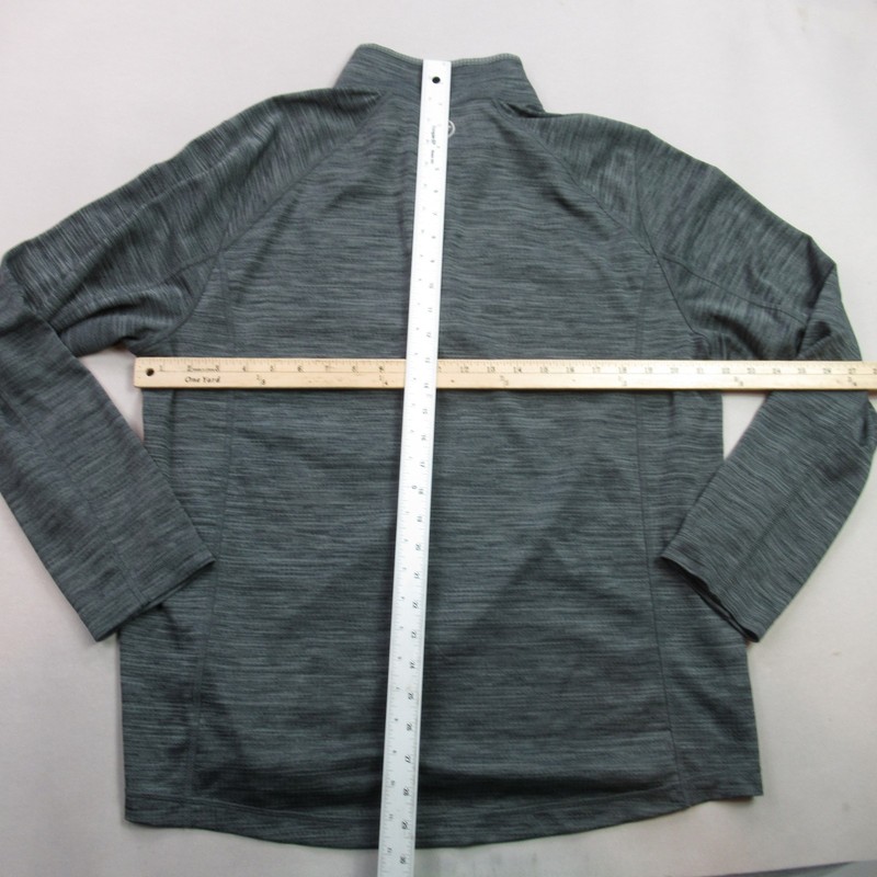 Vineyard Vines Men's Performance Quarter Zip Pullover Sweater Heather Grey Size gallery