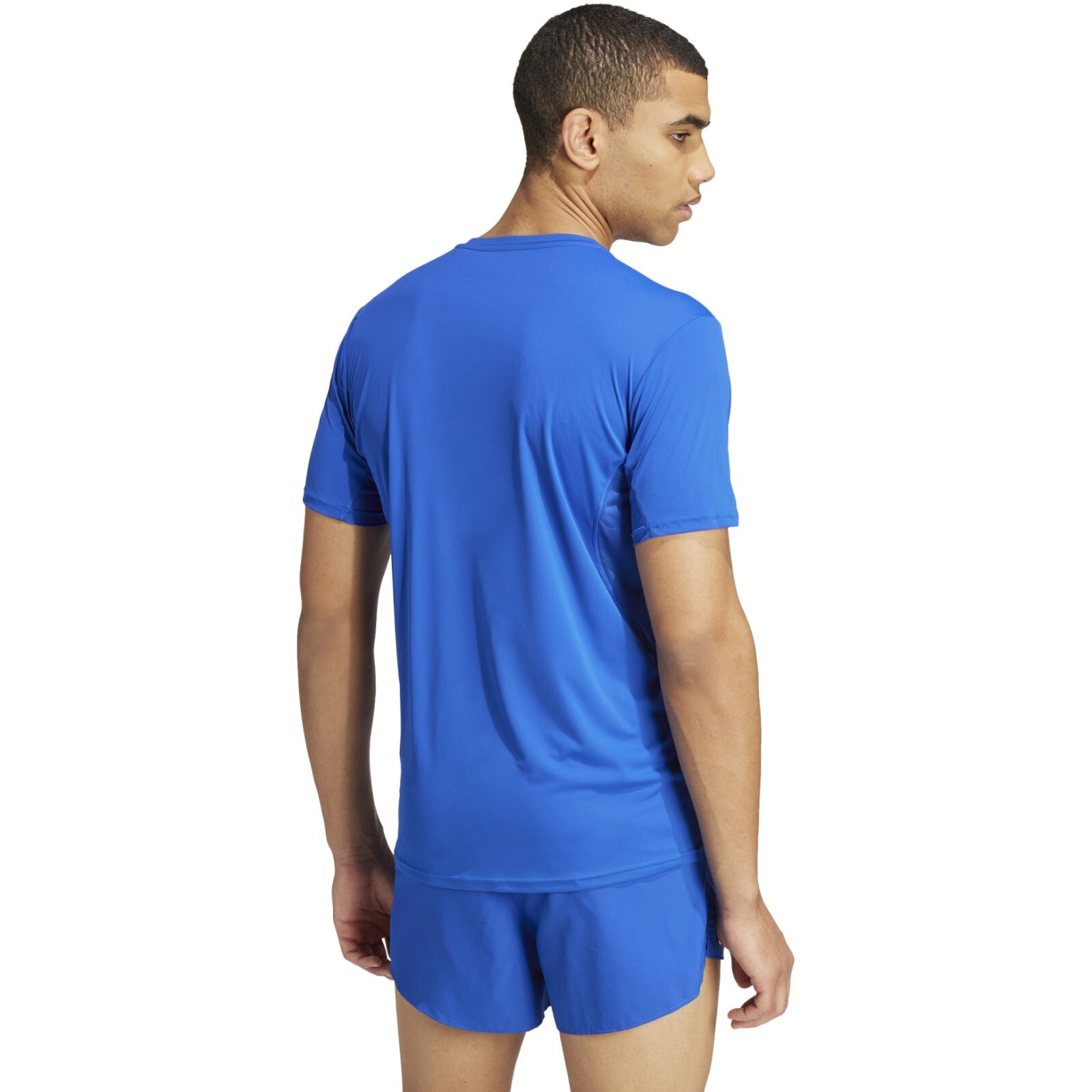 Adidas Mens Adizero T Shirt Running Training Tee Crew Sports Gym Aeroready gallery