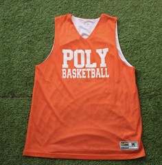 Eastbay Jersey Poly Basketball Reversible #31 Men’s Size Medium Orange White