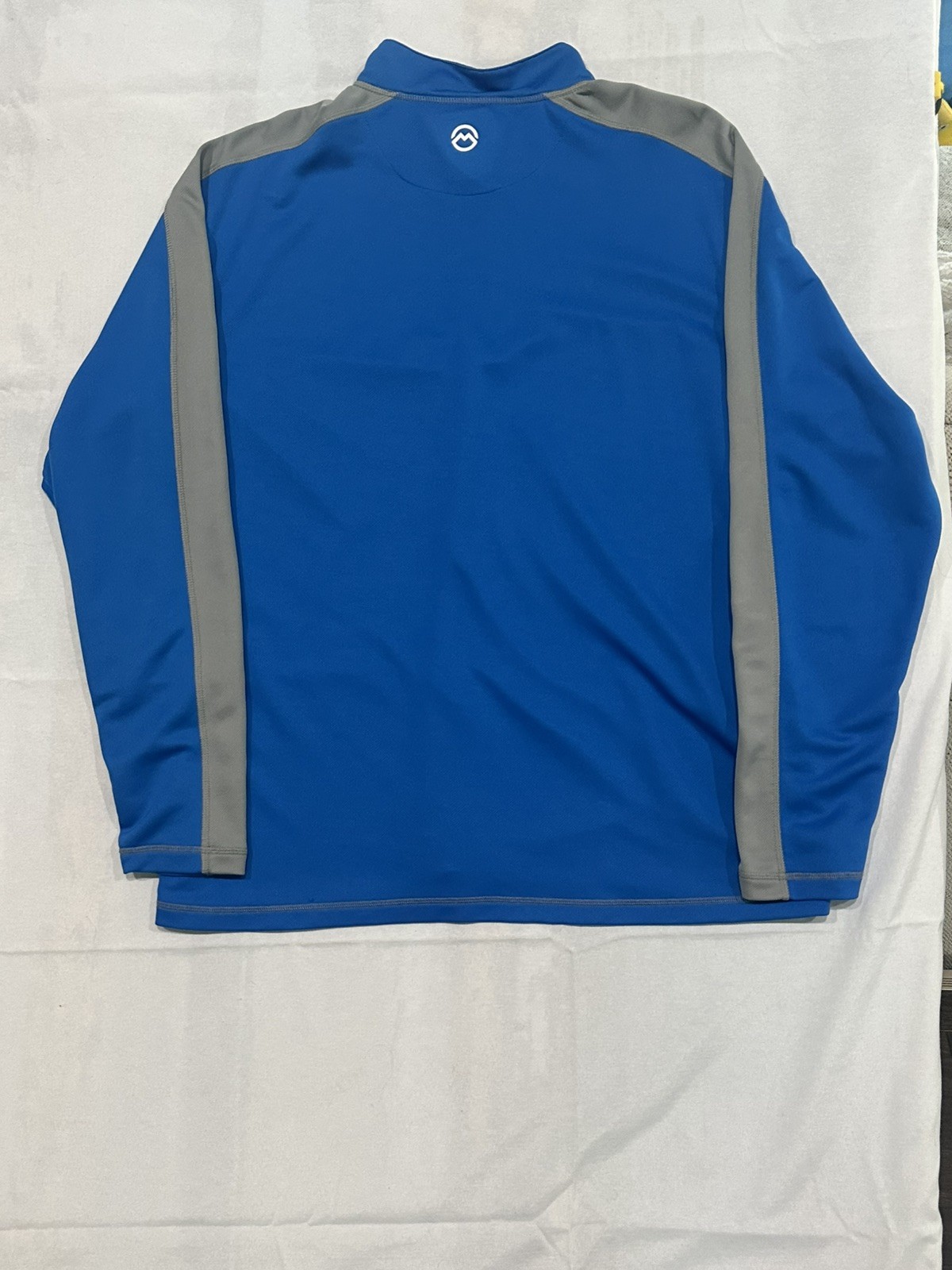Magellan Fish Gear Mag Wick Pullover Top Blue Long Sleeve 1/4 Zip Men’s XXL gallery