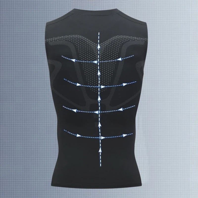 Evolv-Off Compression Shirt, V-Boost 2025 New Version Ionic Shaping Sleeveless gallery