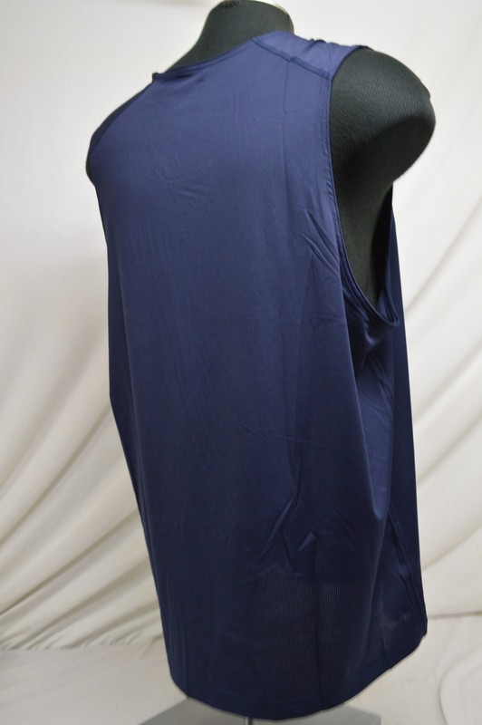 NEW NIKE Dri-FIT Ready Fitness Tank Top sz XL X-Large Navy Blue Black gallery