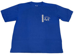 Realtree NEW Mens Screen Print Logo Fashion T Shirt Nautical Blue XL $30