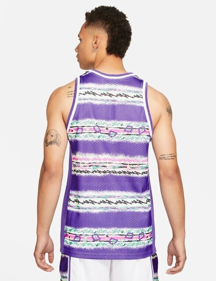 🆕 Nike Stories Retro Style Basketball Jersey Mens Classic Size S DM7938 599 NEW gallery