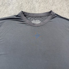 Jack Archer Anytime Tee Men L Gray Stretch Crew Short Sleeve Modal Curved Hem