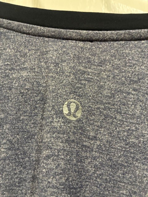 Lululemon Metal Vent Tech Long Sleeve Mens Shirt Blue Performance Active Sz.L gallery