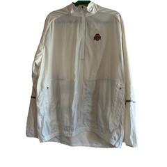 Nike Golf Tour Performance Quarter Zip Pullover Men’s 2xl OSU Ohio State White