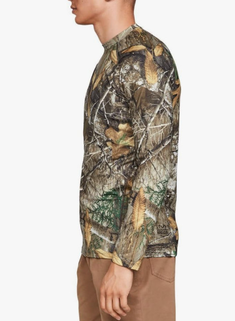 Under Armour men's Mid Season Reactor Base Layer Crew Shirt - Medium - Realtree gallery