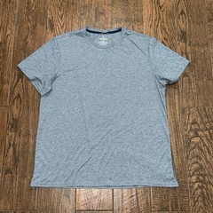 Bombas Mens Blue Short Sleeve Crew Cotton/Poly T Shirt Size. XL