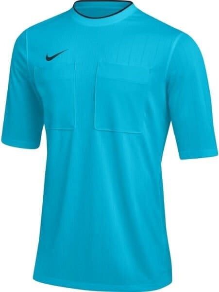 Nike Dri Fit Soccer Blue Double Pocket Referee Jersey DH8024-447 Men's Size M gallery