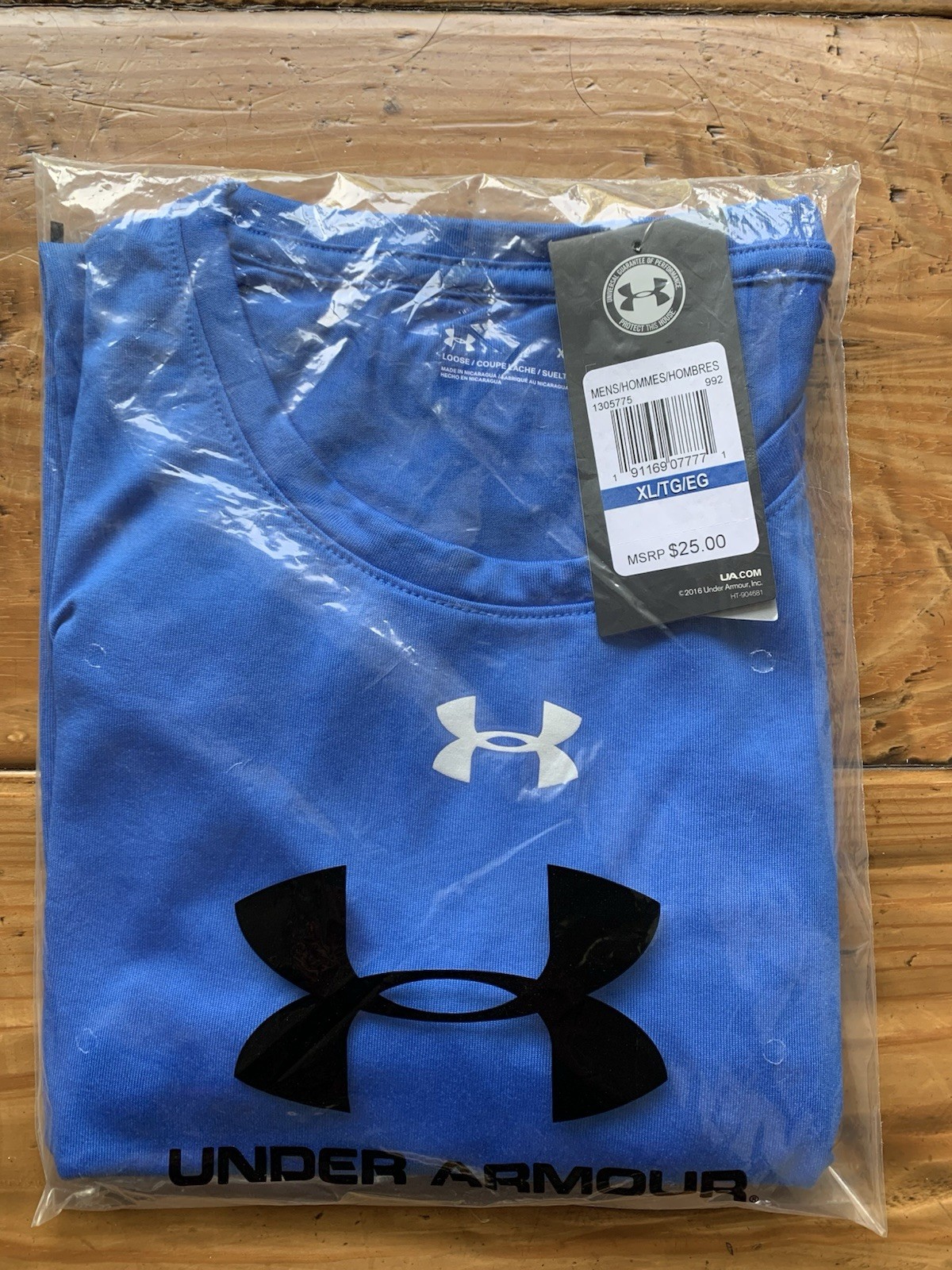 BRAND NEW Men's Under Armour SS Locker Room Tee 2.0 #1305775 in Royal Size XL gallery
