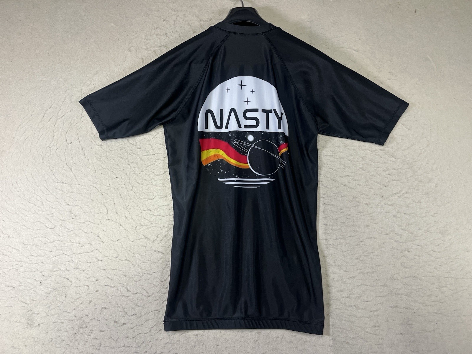 Jiu Jitsu National City Club Rashguard MMA Shirt Mens Medium Black Short Sleeve gallery