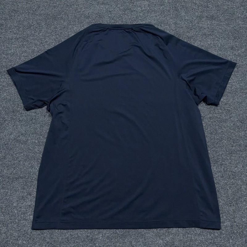 Rhone Shirt Mens 2XL Blue Short Sleeve Performance T-Shirt Running Gym gallery