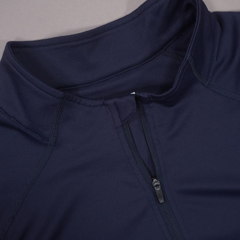 RHONE Session ¼ Zip Pullover Top Shirt Mock Neck Mens XL Navy Blue 101467 EUC gallery