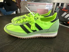 adidas Originals Women’s SL 72 OG Sneakers – Signal Green / Black