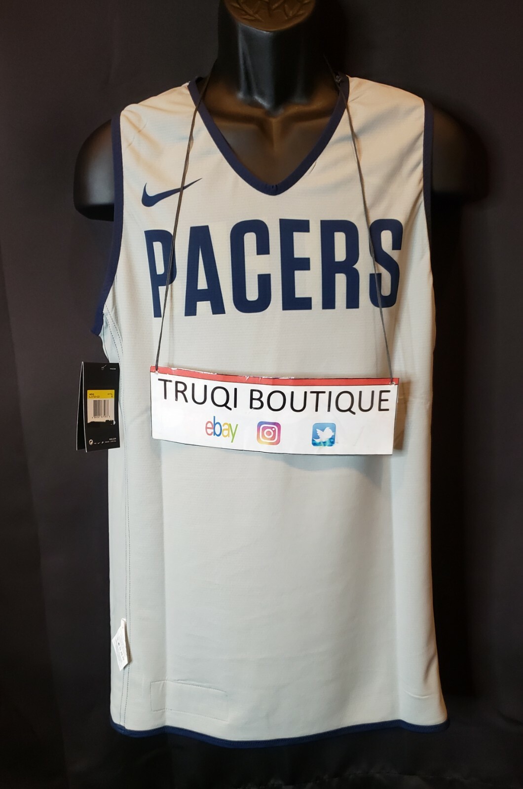 Nike NBA Basketball Authentic Reversible Team Practice Jersey Indiana Pacers gallery