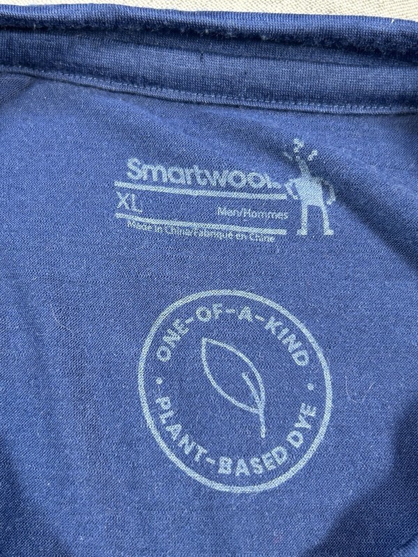 Smartwool Merino Base Layer Shirt Mens Extra Large Navy Blue Long Sleeve Crew gallery