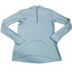 Patagonia Capilene Pullover Mens Small Green 1/4 Zip Long Sleeve Shirt Top