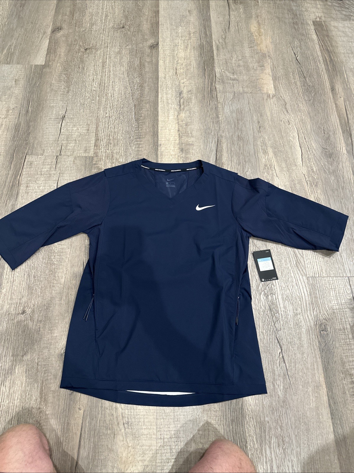 LNike Dri-Fit Baseball Jacket Blue Men’s Size Medium Retail $85 NWT 897383-419 gallery
