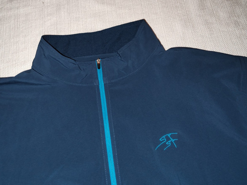 NICE Peter Millar e4 Wind Mens Blue 1/2 Zip Performance Golf Shirt Top XL WOW! gallery