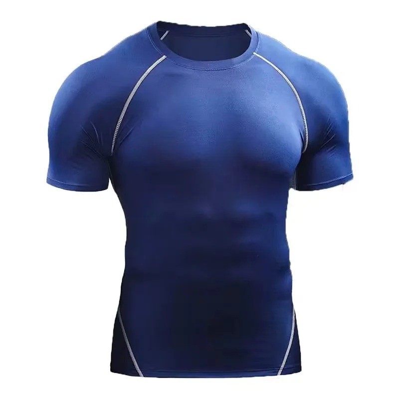 Men's Compression T-Shirt – Quick Dry, Elastic Running & Gym Workout Sportswear gallery