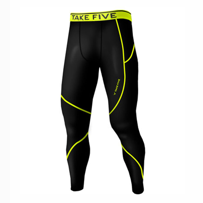 Take Five Mens Skin Tight Compression Base Layer Running Pants Leggings NT507 gallery