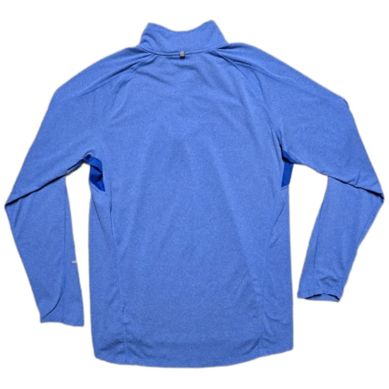 Nike Element Dri-Fit Pullover Mens Medium Blue Half Zip Running Long Sleeve EUC gallery