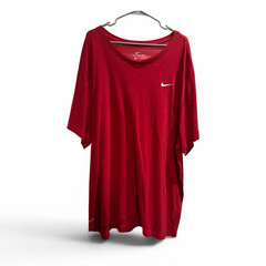 Nike Dri-FIT The Nike Tee Red Crew Neck Short Sleeve T-Shirt Men’s 4XL B&T