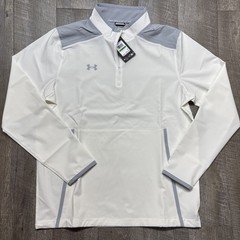 New Under Armour Motivate 3.0 Long Sleeve Men’s L 1389611 White Gray