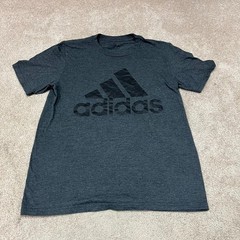 Adidas T-Shirt Amplifier Men’s Gray Short Sleeve Size Small