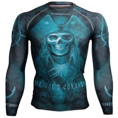 [FX-112] Marooned Corsaire BTOPERFORM Compression Base layer Jiujitsu Rash guard