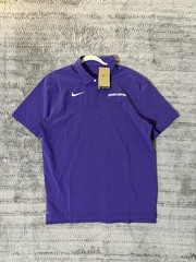 Nike GCU Dri-Fit Coaches Polo Shirt Purple White Men’s Size Large NWT Lopes