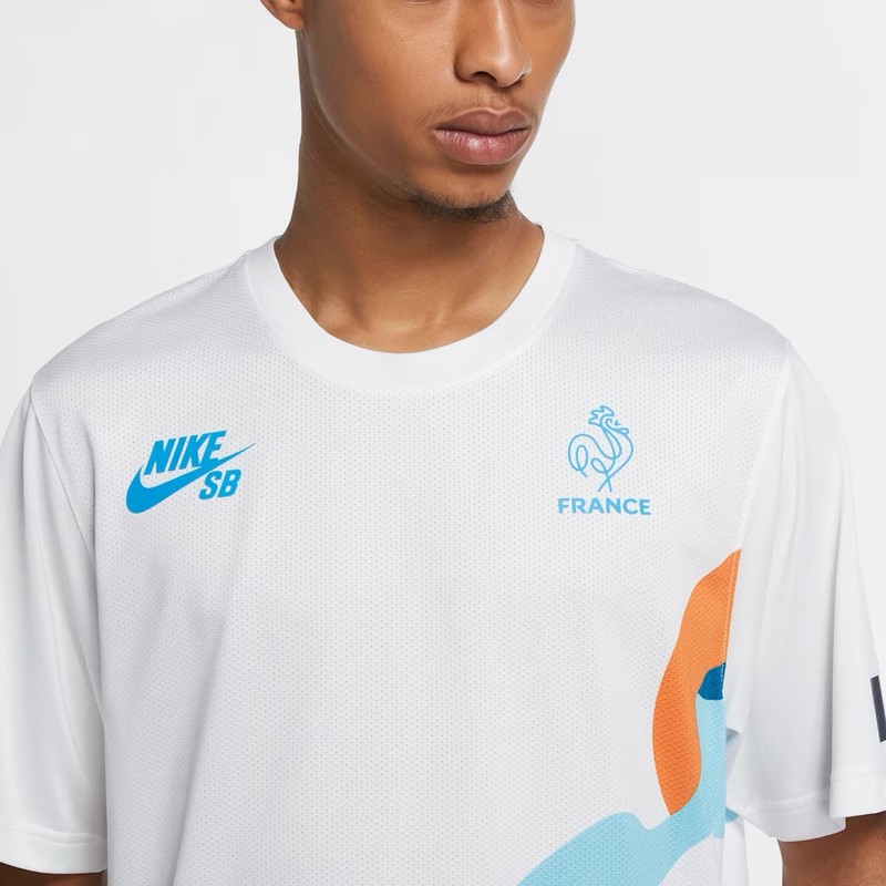Nike SB x Parra France Jersey Tokyo Olympics Men's Size L Adult CT6146-100 gallery
