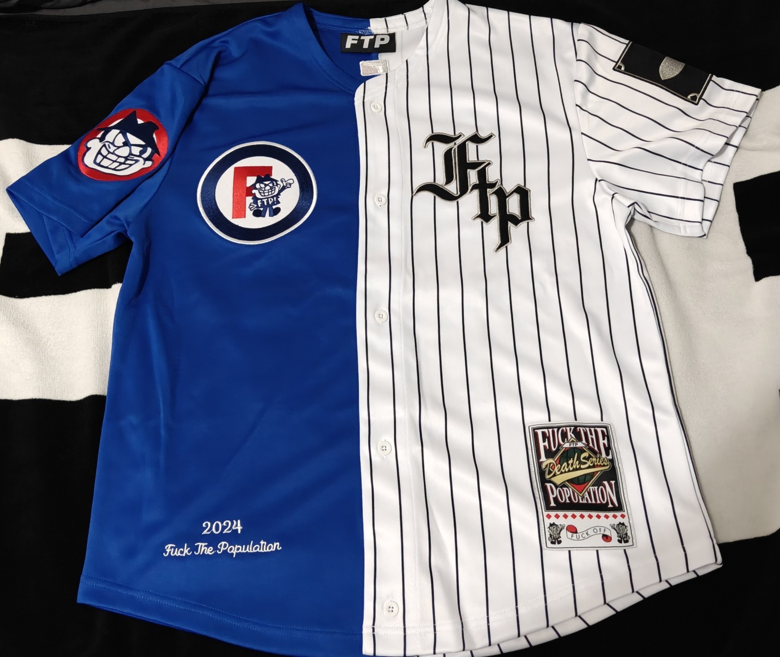 FTP - Rivals Baseball Jersey (Royal) New FTP Split Jersey gallery