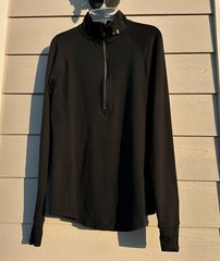 UNDER ARMOUR UNISEX COMPRESSION COLD GEAR BLACK LONG SLEEVE SHIRT S- SMALL