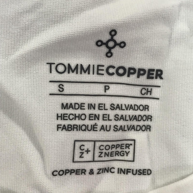 Tommie Copper Shirt Mens Small Compression Lower Back Support Copper Znergy gallery