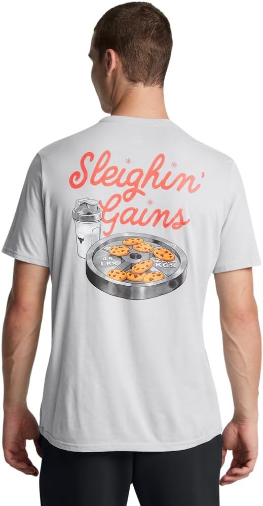 Under Armour Rock Red One Sleighin Gains, Mod Gray Medium Heather/ Black, L gallery