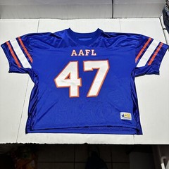 Vintage All Star American League Jersey Men’s XL Champions Blue Football Casual