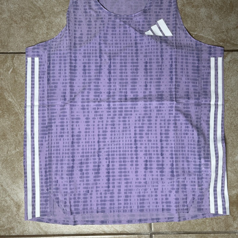 Adidas 2025 Pro Elite Team Distance Singlet Promo Singlet Men's Size Medium New gallery