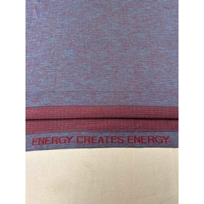Lululemon Metal Vent Tech Short Sleeve Shirt Mens Medium Red Blue Heathered gallery