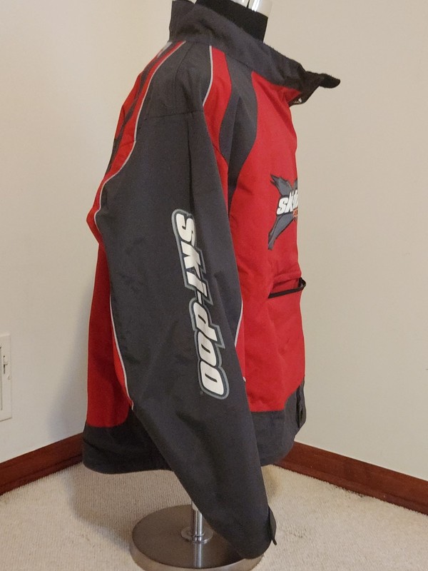 Ski-Doo Men’s Team Fleece Pullover Sweatshirt BRP 1/4 Zip Sweater Size XL gallery