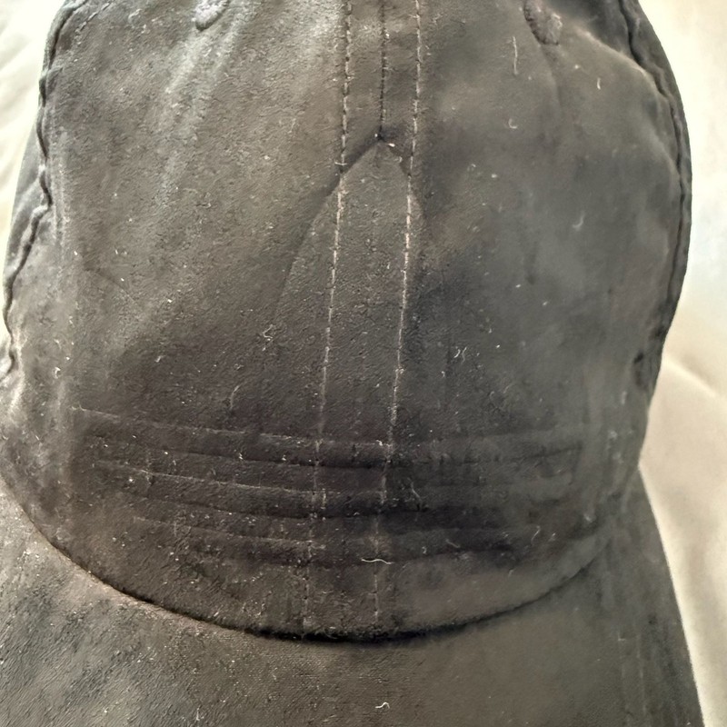 adidas Originals Faux Suede Relaxed Strapback Hat gallery