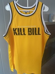 Headgear Classics “KILL BILL” SZ 2XL NWT YELLOW EMBROIDERED Jersey SEE DESCRIP