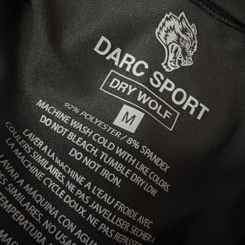 Darc Sport Dry Wolf Compression Tee Black Medium gallery